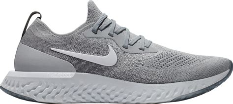 solid grey running shoes nike